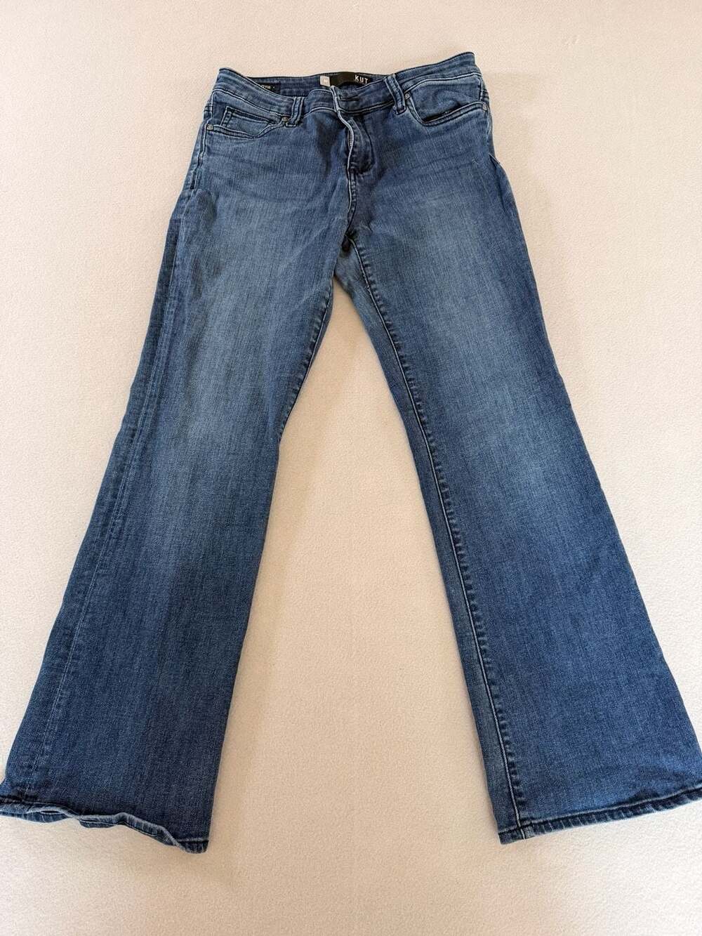 KUT from the Kloth Women's Blue Denim Bootcut Jeans Size 8P